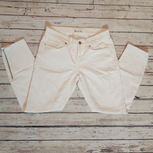 Madewell | White Crop Jeans Size 24